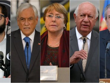 «Por la democracia, siempre»: Boric, Piñera, Bachelet, Lagos y Frei firman compromiso por los 50 años del golpe de Estado