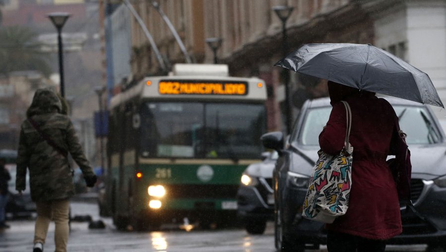 Proyectan hasta 10 milímetros de precipitaciones este fin de semana en la región de Valparaíso