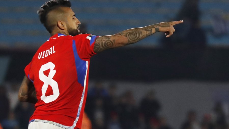 Uno a uno de Chile: Arturo Vidal marcó diferencia inmediata al ingresar y anotar el descuento en derrota