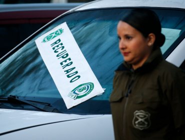 Control vehicular termina con dos detenidos por receptación en Puente Alto