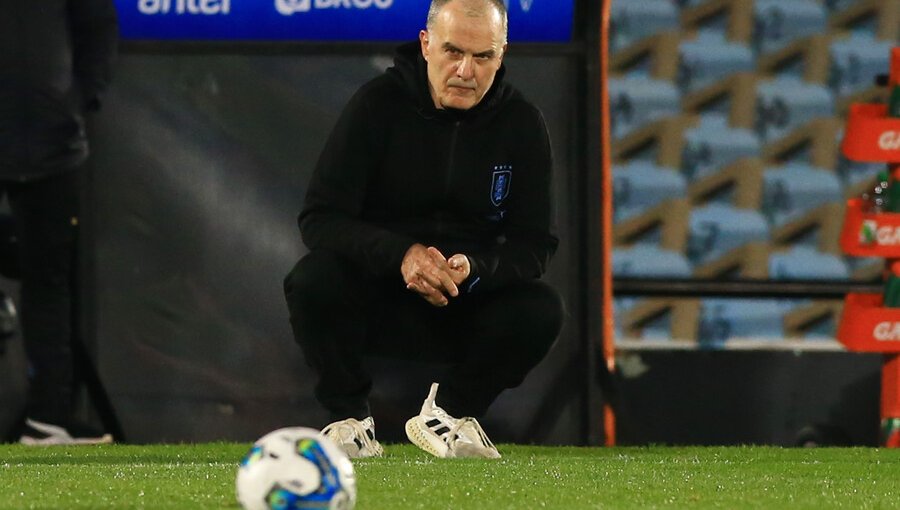 Marcelo Bielsa tras triunfo de Uruguay sobre Chile: "Después del gol de ellos hubo un segmento del partido donde sufrimos"