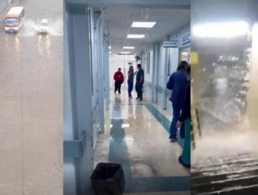 Lluvia causa estragos en el centro y hospital de Chillán: Inundaciones en diferentes lugares tras intensa precipitación