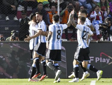 Argentina no necesitó de Lionel Messi para golear a Bolivia en La Paz por las Clasificatorias