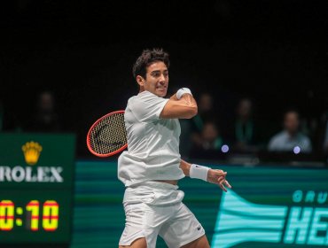 Cristian Garin puso en ventaja a Chile en el debut por la serie de Copa Davis ante Suecia