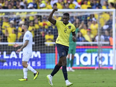 Ecuador derrotó a Uruguay con doblete de Félix Torres en la segunda fecha de las Clasificatorias