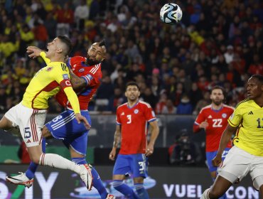 Chile no pudo pasar del empate ante Colombia y sigue sin sumar de a tres en Clasificatorias