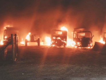 Gobierno interpone querella por atentado incendiario en Alto Biobío: "Vamos a perseguir a quienes sean los culpables"