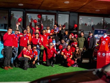 Clientes de MG en Fronza asisten en masa a partido de la Roja