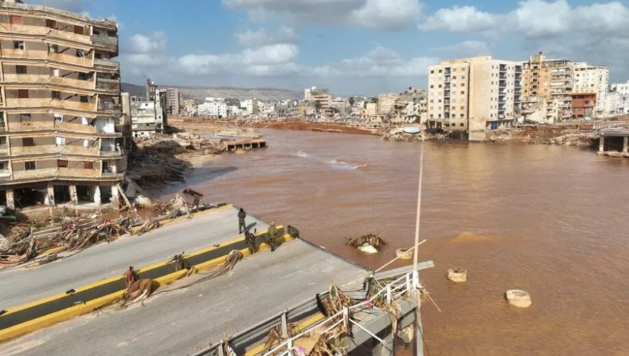 Imágenes del antes y el después de las catastróficas inundaciones en Libia que han dejado al menos 11 mil muertos