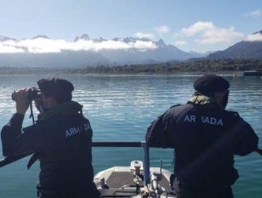 Armada reanuda labores de búsqueda de bote a motor y sus cuatro tripulantes extraviados en Lebu