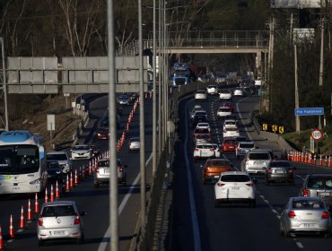 Cerca de 120 mil vehículos han salido de la región Metropolitana en inicio del fin de semana largo por Fiestas Patrias