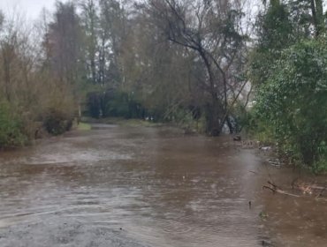 Declaran Alerta Roja para cuatro comunas de La Araucanía por desbordes por lluvias: 11 mil personas se encuentran aisladas