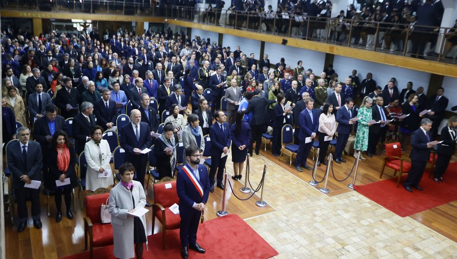 Presidente Boric encabezó el Te Deum de la Iglesia Evangélica en catedral de Puente Alto