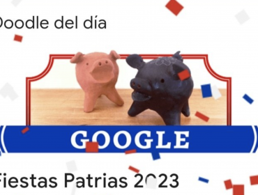 Google sorprende con "doodle" dieciochero para celebrar las Fiestas Patrias chilenas