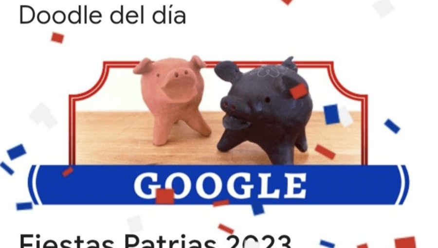 Google sorprende con "doodle" dieciochero para celebrar las Fiestas Patrias chilenas