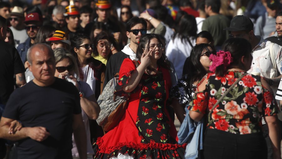 100 mil personas han celebrado las Fiestas Patrias en las fondas del Parque O'Higgins