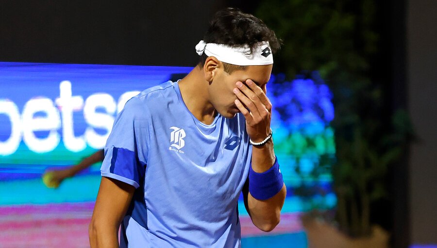 Alejandro Tabilo cayó en su debut en el Challenger 100 de Antofagasta