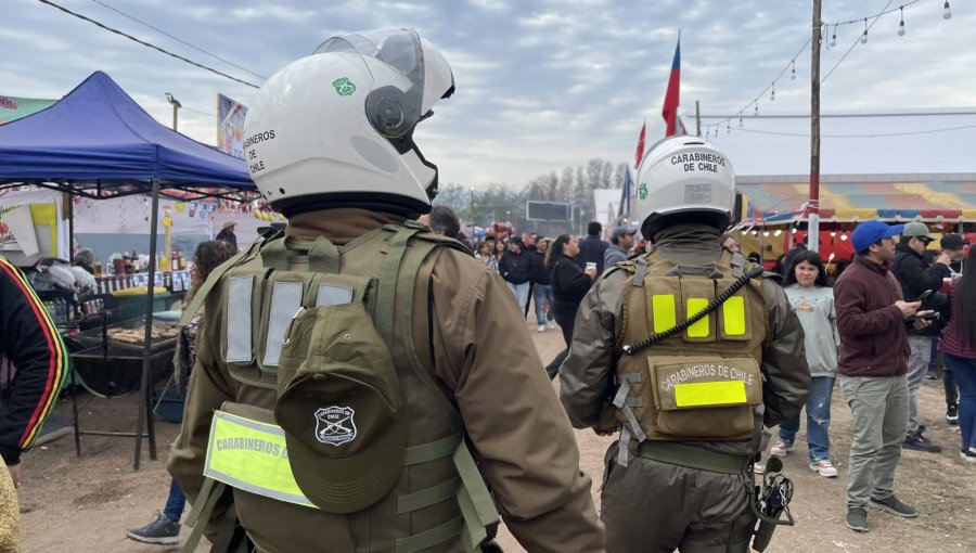 670 personas fueron detenidas durante las celebraciones de Fiestas Patrias en Chile: 124 de ellos por conducir en estado de ebriedad