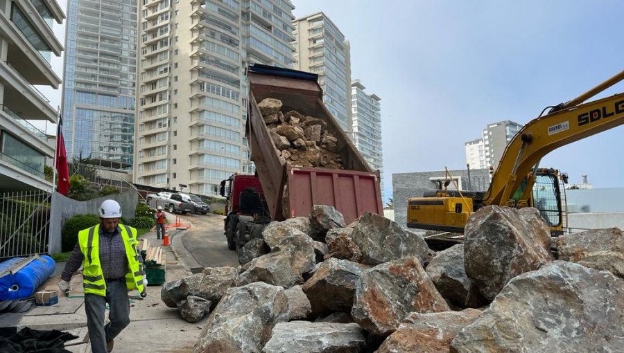 Obras de mitigación evitaron que aguas escurrieran por el segundo socavón de Reñaca