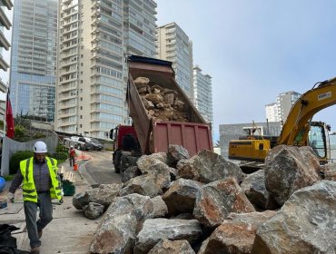 Obras de mitigación evitaron que aguas escurrieran por el segundo socavón de Reñaca