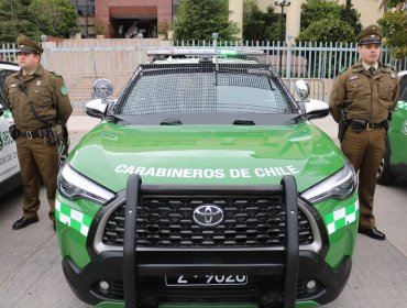 Gobierno hace entrega de otros 18 vehículos para Carabineros en todas las prefecturas de la región de Valparaíso