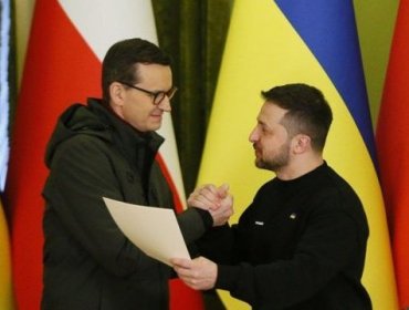 La disputa que amenaza la estrecha alianza de Polonia y Ucrania en la guerra contra Rusia