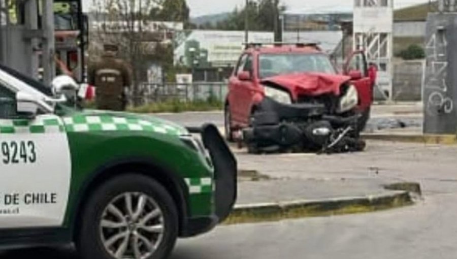 Motociclista pierde la vida en fatal accidente en el Troncal Urbano de Quilpué