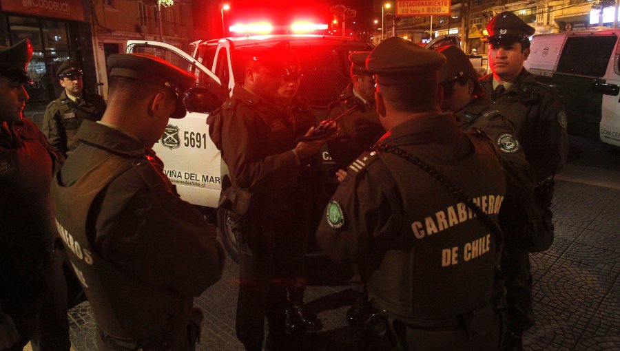 Dos detenidos por apuñalar a carabinero de civil en el barrio Bellavista