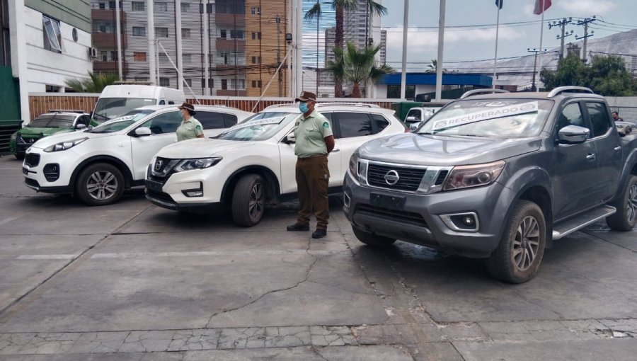 En prisión preventiva quedaron seis miembros de banda dedicada al robo de autos en Iquique