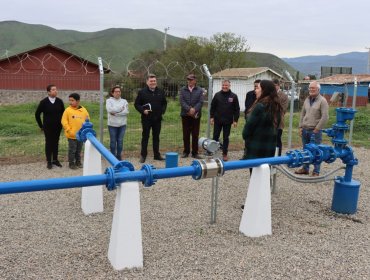 Ejecutan obras por más de $500 millones para abastecer de agua potable a familias del sector Algarrobo de Cabildo