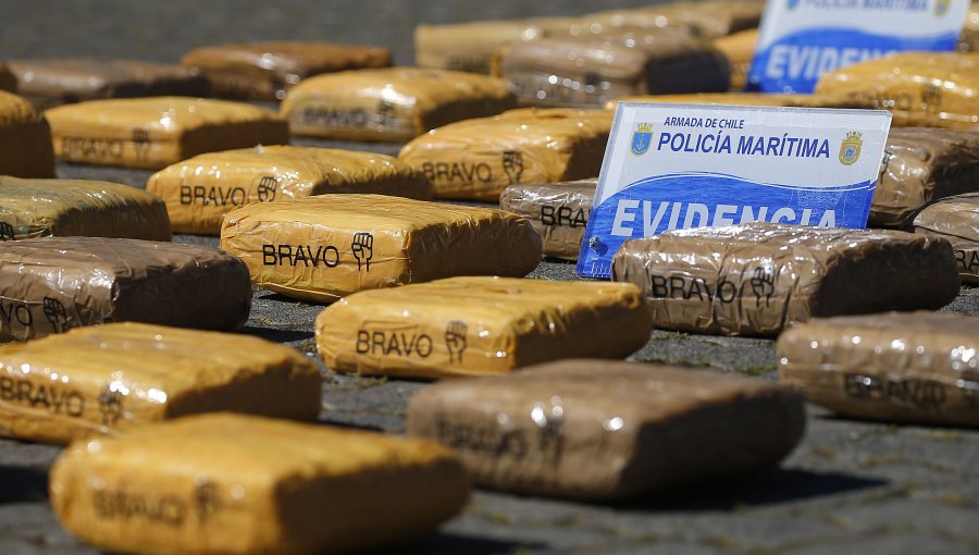 Desbaratan a banda criminal internacional que intentó ingresar cerca de 400 kilos de droga por el puerto de Valparaíso