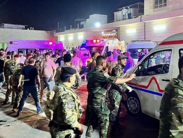 Incendio en un matrimonio deja al menos 100 muertos y decenas de heridos en Irak