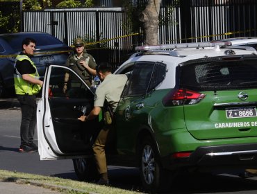 Supuesto lío amoroso terminó con disparos en las afueras de un colegio cristiano de Quilpué