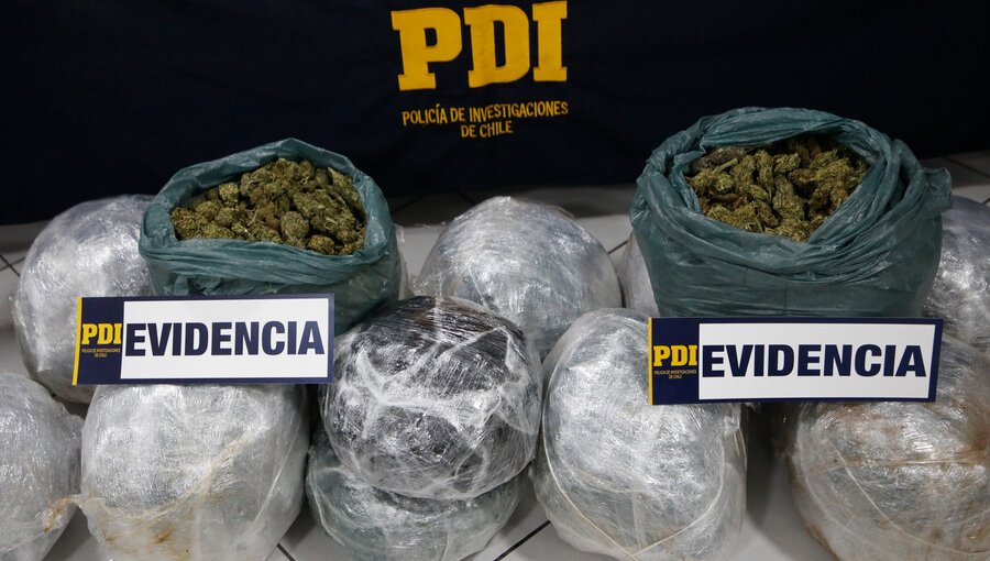 PDI captura a especial banda narco que trasladaba droga sólo en Luna Nueva en Alto Hospicio