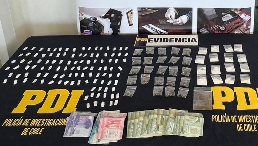 Detienen a mujer que mantenía punto de droga en la caleta Horcón de Puchuncaví