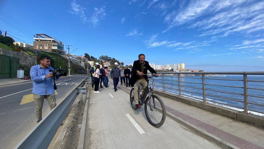 Tramo del camino costero Reñaca - Concón volvió a ser abierto al tránsito tras dos interminables años de obras y complicaciones