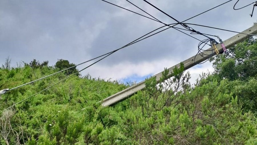 Robo de transformadores en ruta Las Palmas provocó la interrupciones del suministro eléctrico en casas de Viña del Mar