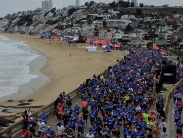 Más de 12 mil competidores participaron en la Maratón Internacional de Viña del Mar