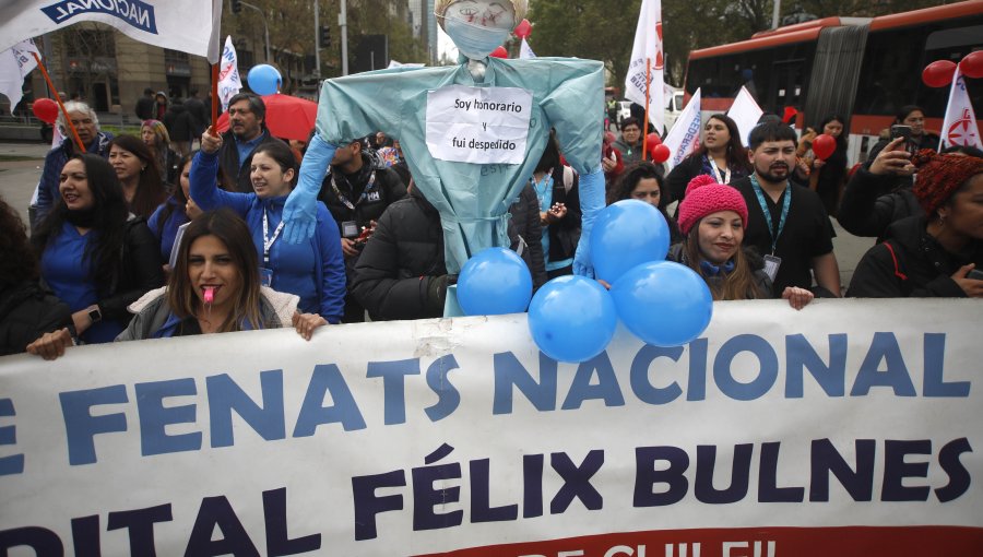 Asociados a la Fenats seguirán en paro tras no lograr acuerdo con el Gobierno por los 6.300 trabajadores Covid desvinculados