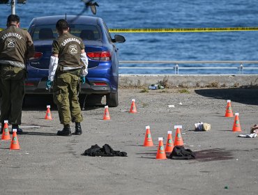 Balacera en Caleta Abarca deja dos personas heridas