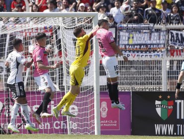 Colo Colo empieza a alejarse de la lucha por el título tras caer con Palestino