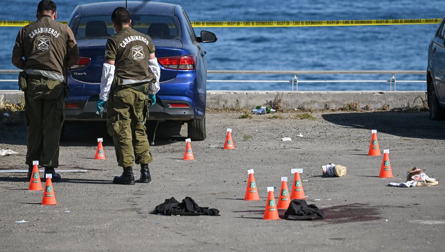 Balacera en Caleta Abarca deja dos personas heridas