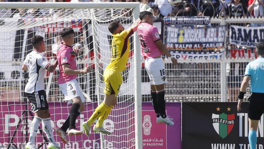 Colo Colo empieza a alejarse de la lucha por el título tras caer con Palestino