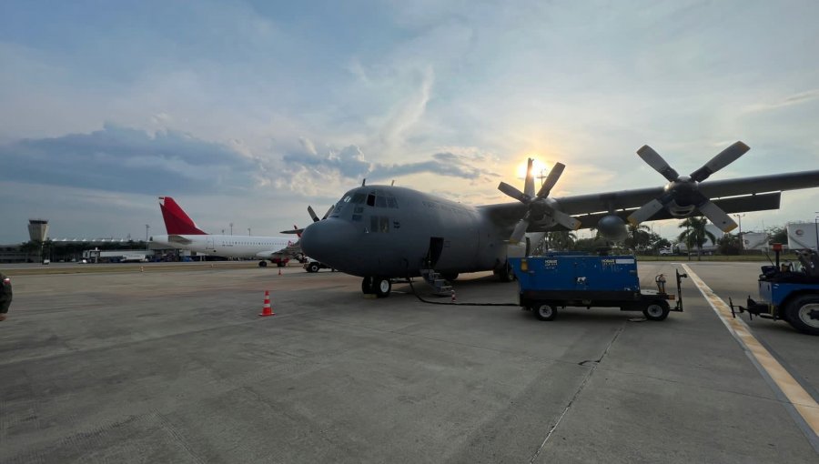 FACh dispuso de un avión Hércules C-130 para la evacuación de chilenos que se encuentran en Israel