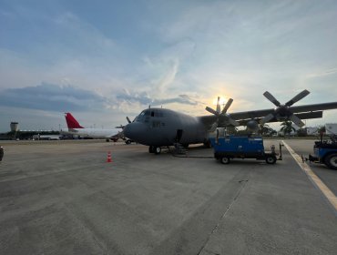 FACh dispuso de un avión Hércules C-130 para la evacuación de chilenos que se encuentran en Israel