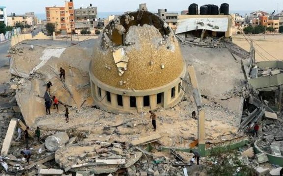 Las imágenes de la enorme destrucción que están dejando los bombardeos de Israel en la Franja de Gaza