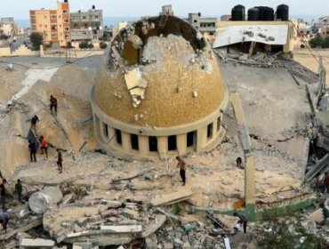 Las imágenes de la enorme destrucción que están dejando los bombardeos de Israel en la Franja de Gaza