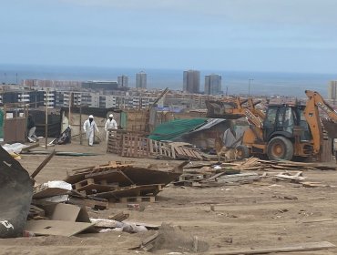 Antofagasta: Desalojo de toma en La Chimba deja tres detenidos