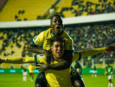 Ecuador consiguió un gran triunfo sobre el final ante Bolivia en la altura de La Paz