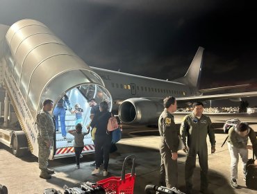 279 ciudadanos chilenos han sido evacuados desde Israel en cuatro vuelos humanitarios de la FACh